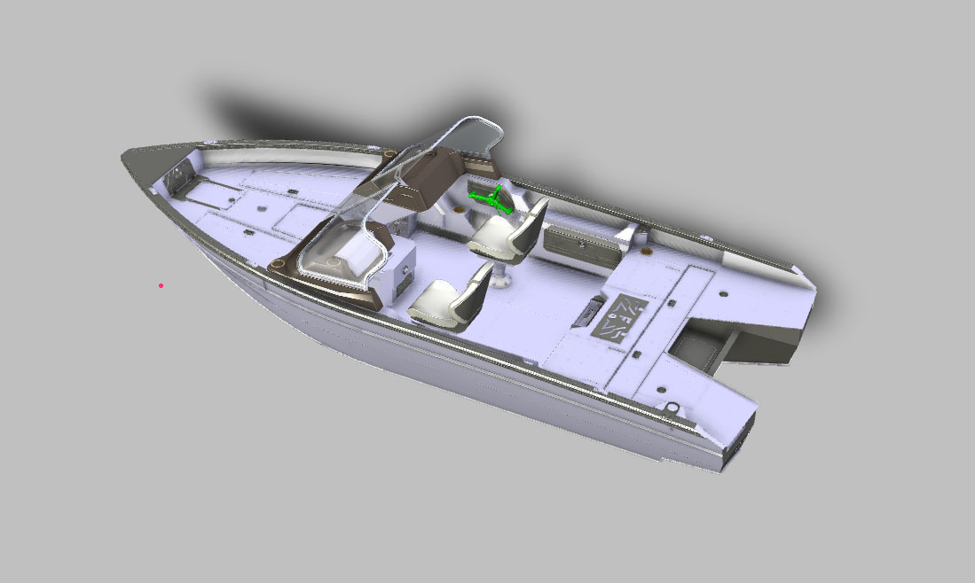 Náhrada štandardnej zadnej platformy za platformu s dodatočným úložným priestorom pre Bimini
