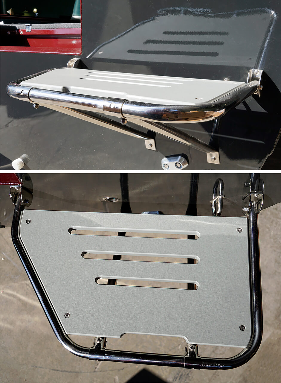 Plavecká plošinka. Špecifikovať stranu montáže