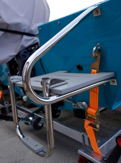 Plošina s jedným stupňom pravá strana