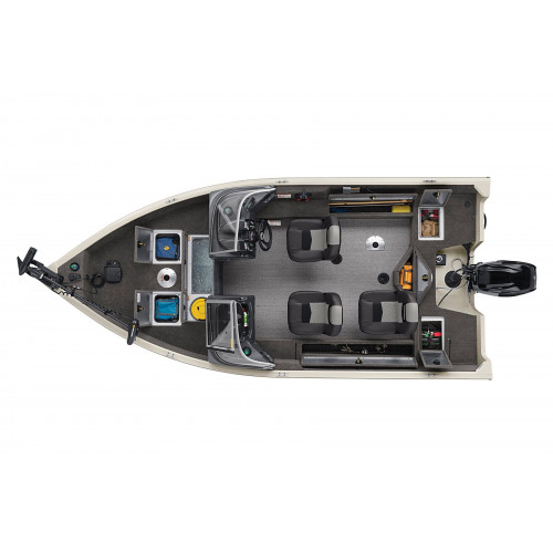 TRACKER Pro Guide™ V-16 WT loď pre rybára