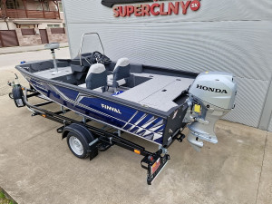 Fotogaléria Finval 470 Evo SC + Honda BF50 + príves 1300kg