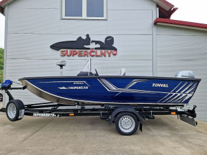 Fotogaléria Finval 470 Evo SC + Honda BF50 + príves 1300kg