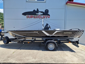 Fotogaléria Finval 510bsc + 60hp Honda + príves 1300kg - čierna perleť /C14set/