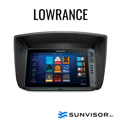 Rybársky čln Slnečná clona pre Lowrance HDS Live 16