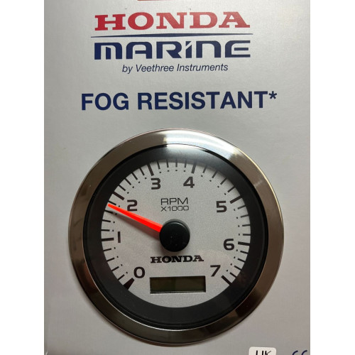 Rybársky čln Honda tachometer