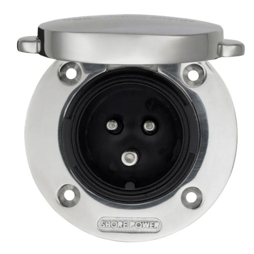 Rybársky čln Zásuvka vodotesná 16A/250V