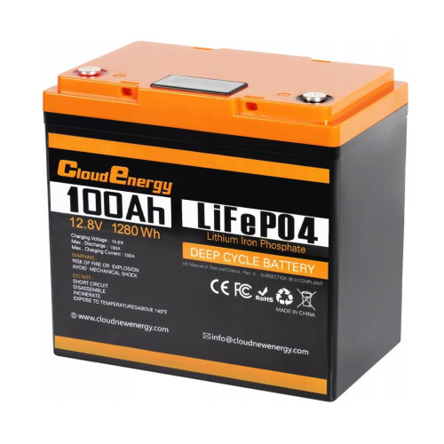 Rybársky čln 12V/100Ah batéria Lithium
