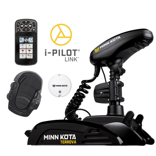 Rybársky čln Elektromotor Minnkota Terrova 55lbs/137cm/US2/i-Pilot LINK/Bluetooth