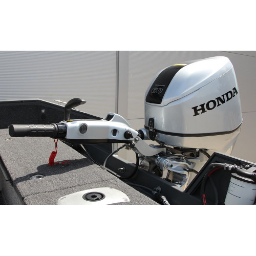 Čln Finval 475 Evo Tiller + Honda BF60 Handle Kit + príves loď pre rybára